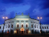 Burgtheater at Dusk, Innere Stadt, Vienna, Austria Photographie par Richard Nebesky