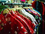Rack of Shirts at Pearl River Trading Company, Chinatown, New York City, New York, USA Photographie par Angus Oborn