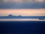 Ship Passing Farallon Islands, San Francisco, California, USA Photographic Print by Roberto Gerometta
