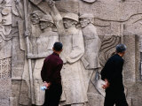 Monument of the People's Hero at Huangpu Park, Shanghai, China Photographic Print by Phil Weymouth