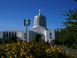 State Capitol, Salem, Oregon, USA Photographic Print