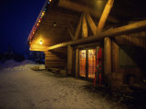 Mike Wiegele's Heli Ski Lodge, Alberta, Canada Photographic Print