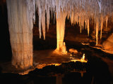 Limestone Formation in Lake Cave, Margaret River, Australia Photographie par Wayne Walton