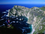 Hiker Looking Across to Sturall, Ireland Photographic Print by Gareth McCormack