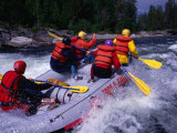Whitewater Rafting on Valan, Jamtland, Sweden Photographie par Anders Blomqvist