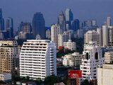 Skyline from Sukhumvit, Bangkok, Thailand Photographic Print by Richard I'Anson