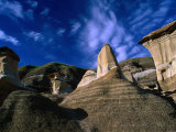 Badlands Formations Near Drumheller, Canada Photographic Print by Rick Rudnicki