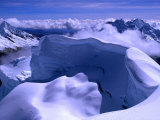 North from Nevado Artesonraju, Cordillera Blanca, Ancash, Peru Photographic Print by Grant Dixon