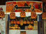 Fruit Juice Stand, Damascus, Syria Photographie par Wayne Walton
