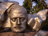 Sibelius Memorial Mask, Helsinki, Finland Photographic Print by Wayne Walton
