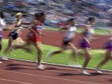 Running the Race Lámina fotográfica