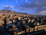 Old City at Sunset, San'a, Yemen Photographic Print by Chris Mellor