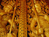 Traditional Guardians Inside Grand Palace, Bangkok,Thailand Photographie par Frank Carter