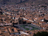 Cityscape Around Plaza De Armas, Cuzco, Peru Photographic Print by Grant Dixon