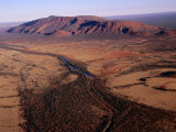 Aerial View of Mt. Augustus, Australia Photographic Print by Diana Mayfield