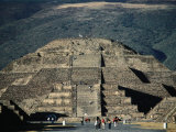 Pyramide de la lune (Pyramides du soleil et de la lune), Teotichucan, Mexique Photographie par John Neubauer
