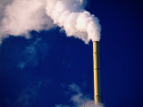 Smokestack, Melbourne, Australia Photographie par Peter Hendrie