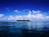 Tropical Island Diving Haven on Calm Sea, Pulau Sipadan, Sabah, Malaysia Photographic Print by Mark Daffey