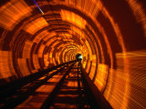 Inside Bund Tunnel, Shanghai, China Photographic Print by John Borthwick