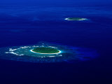 Aerial View of Vava'U Group, Tonga Photographic Print by Peter Hendrie