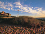 Nantucket Town at Dawn, MA Photographic Print by Walter Bibikow