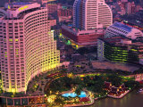 Shangri La Hotel, Bangkok, Thailand Photographic Print by Walter Bibikow