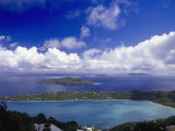 Aerial View of Magens Bay, St. Thomas Photographic Print by Walter Bibikow