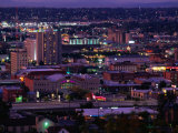 City from Cliff Avenue, Spokane, USA Photographic Print by John Elk III