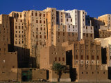 Exterior of Apartment Buildings, Yemen Photographic Print by Bethune Carmichael