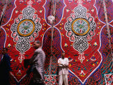 Men Outside Tents in Souq Area of Islamic, Cairo, Egypt Photographic Print by Phil Weymouth