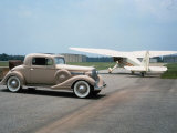 1934 Pontiac Eight two door coupe Lámina fotográfica