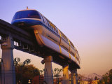 Main Entry Plaza, Monorail, Ahaheim, CA Photographic Print by Jim Corwin