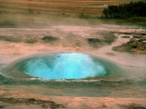 Geyser Erupting, Strokkur, Iceland Photographic Print by Yvette Cardozo