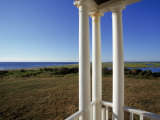Coast Guard Station Porch, Cape Cod Ns, MA Photographic Print by Jeff Greenberg