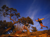 A Trail-Runner Near Dolores, Colorado Photographic Print by Bill Hatcher