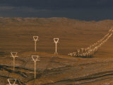 Power Towers Dot the Plains Photographic Print by Dick Durrance