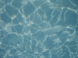 Abstract Patterns of Refracted Sunlight Dance in a Swimming Pool Photographic Print by Stephen St. John