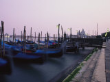 Gondolas, Venice, Italy Photographic Print by Michael S. Lewis