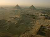 Aerial of Giza Photographic Print by Kenneth Garrett