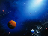 Space Illustration Titled Cui Lux Photographie par Ron Russell