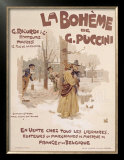 La Boheme Prints by Adolfo Hohenstein