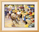 Au marche Prints by Andre Deymonaz