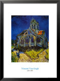 Church at Auvers, c.1893 Posters by Vincent van Gogh