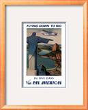 Flying Down to Rio Posters by Paul George Lawler