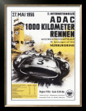 Nurburgring 1000 Auto Race, c.1956 Prints