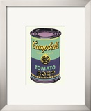 Campbell's Soup Can, 1965 (Green and Purple) Posters by Andy Warhol