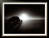 Deuce Coupe Salt Flat Racer Posters by David Perry