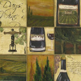 Tuscan Wine Red Affiches par Grace Pullen