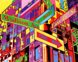 Pancartes Print by Geraldine Potron