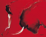 Corrida II Affiche par Pascal Guerineau